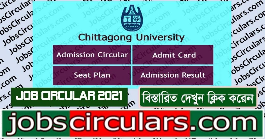 Chittagong University Admission Circular 2021