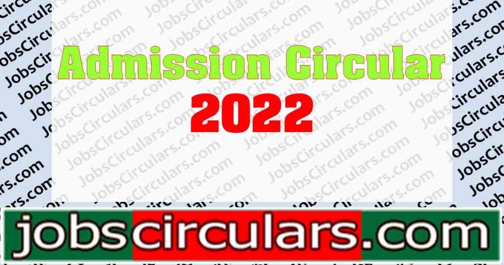 Admission Circular